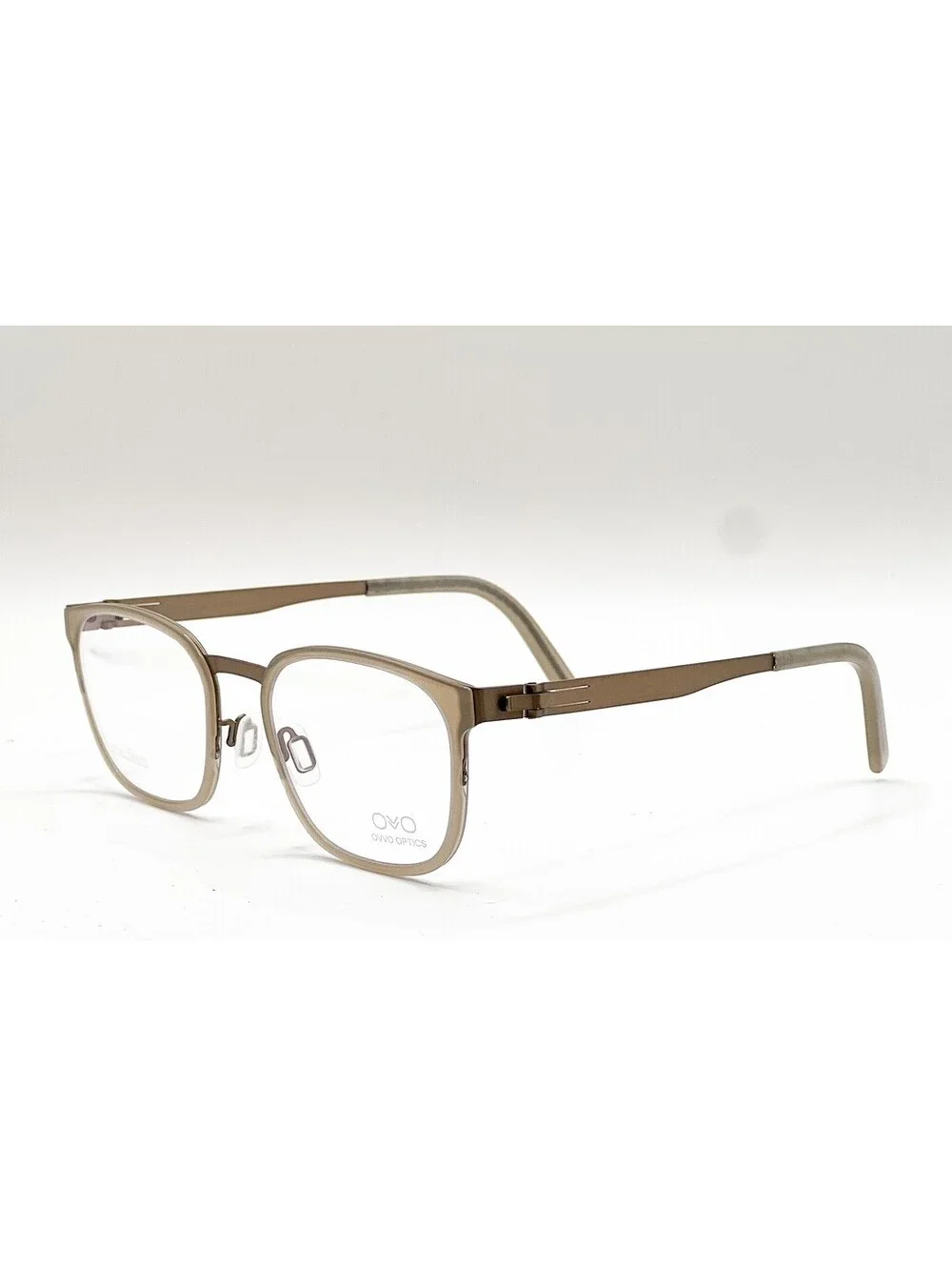 Ovvo Optics 3942 C 46 Bronze with Pastel Beige Authentic Eyeglass Frames 49-21